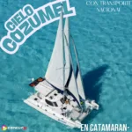 Cielo Cozumel en Catamarán con transporte nacional