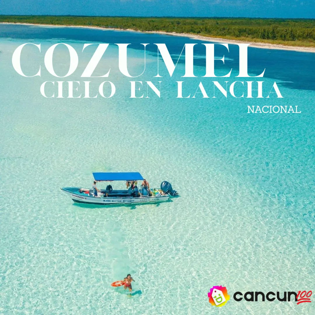 2 Cozumel Cielo en lancha Nacional - Imagen 1