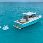 Luxury 38ft Yacht Rental Lady Blanca en Cancún - Imagen 3