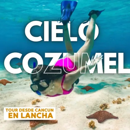 Cielo Cozumel en Lancha