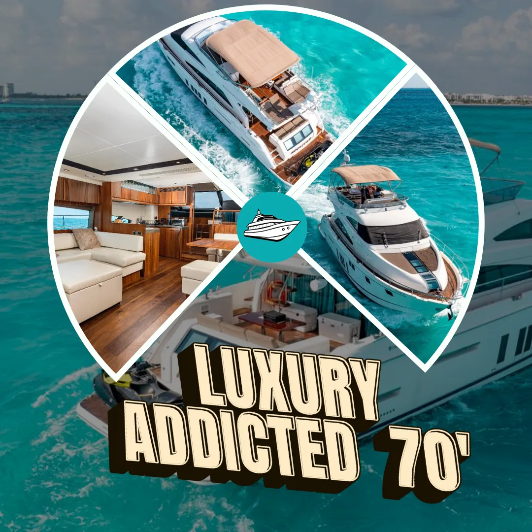 50 Renta de Yate de Lujo 70 ft Addicted - Imagen 1