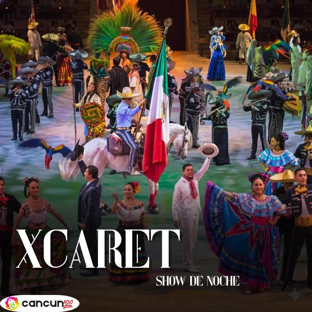 55 Xcaret SHOW de Noche - SOLO Entrada - Imagen 1